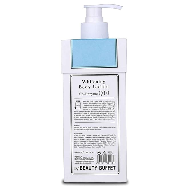 MILK PLUS Q10 BODY LOTION 400 ML.