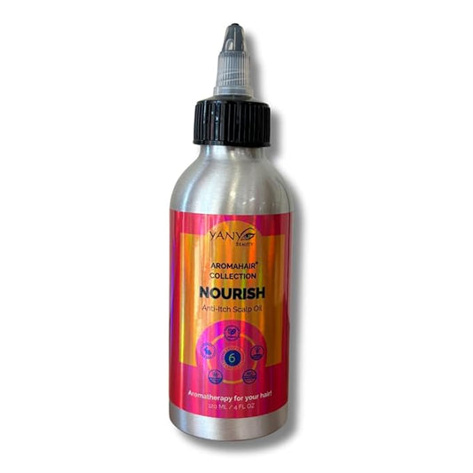 AromaHair Collection - Nourish Rejuvenating + Anti-Itch Scalp Oil - Peppermint, Tea Tree, Jojoba - All Hair Types - Eliminate Dandruff, Refresh Scalp, Boost Shine, Great Smelling