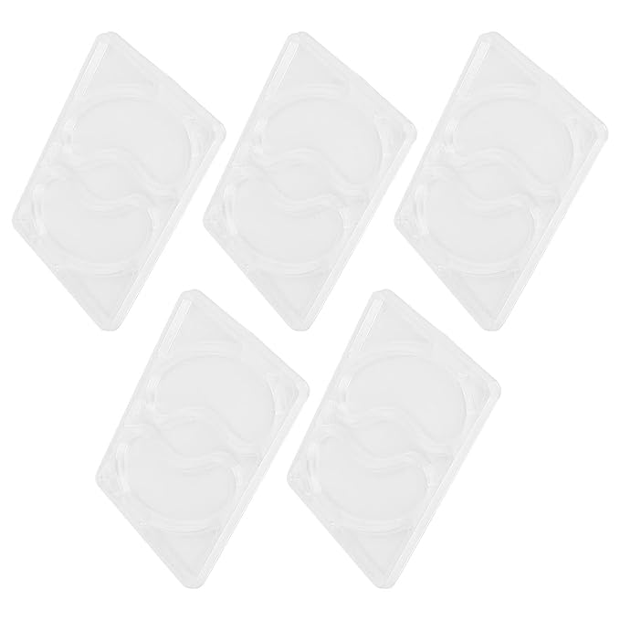 Eyes Mask, 5Pcs Multifunctional Eye Mask Mask Patch Portable Eye Patch Tray DIY Facial Mask Tool for Beauty Salon