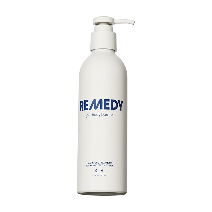 Remedy for Body Bumps – Treatment for Keratosis Pilaris (KP) and Textured, Crepey Skin with Urea, Lactic Acid, and Retinol -– Smoothing Body Moisturizer Lotion – By Dermatologist Dr. Shah