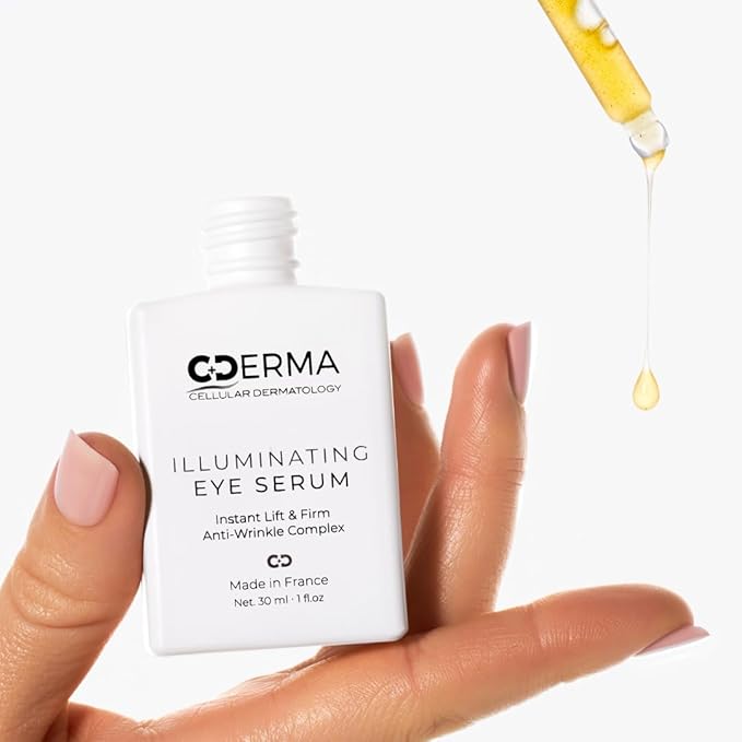 Anti aging eye serum reduces