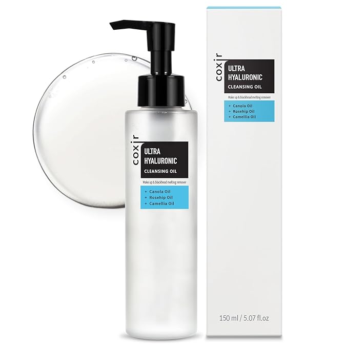 coxir ULTRA HYALURONIC CLEANSING OIL 150ml VITA C EYE CREAM 30ml