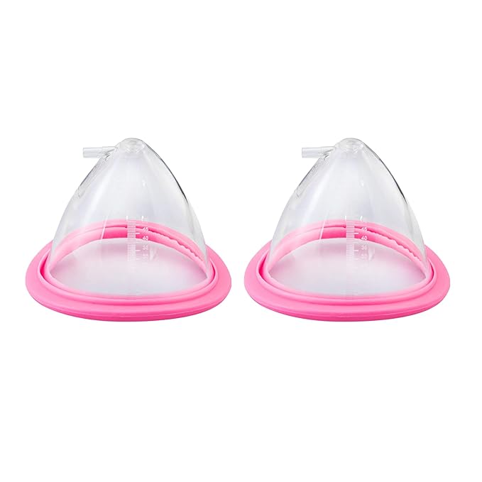 Elitzia ETSL0004 Accessories Cup70 Cup80 Cup90 Cup105 Cup120 One Pair for Chest Enlargement Vacuum Pump Breast Beauty Salon Spa Professional Equipment (Cup70)