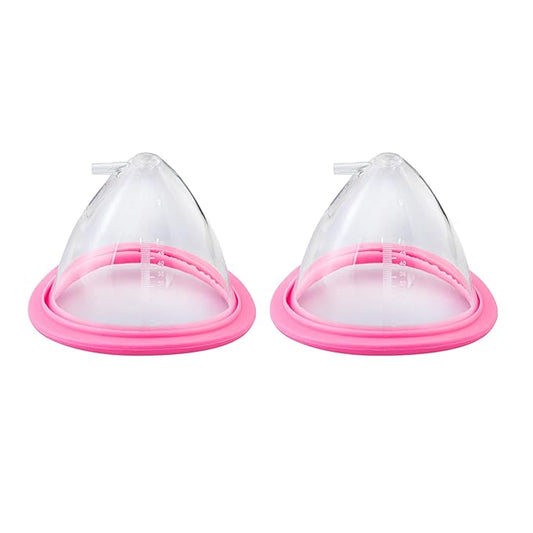 Elitzia ETSL0004 Accessories Cup70 Cup80 Cup90 Cup105 Cup120 One Pair for Chest Enlargement Vacuum Pump Breast Beauty Salon Spa Professional Equipment (Cup70)