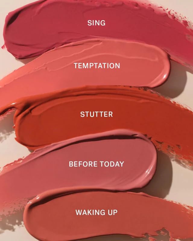 ILIA - Color Haze Multi-Use Matte Pigment | Cream Blush + Lip Color In One | Nourishing, Fuss-Free Application | Non-Toxic, Vegan, Cruelty-Free, Silicone-Free (Waking Up, 0.23 fl oz | 7 ml)