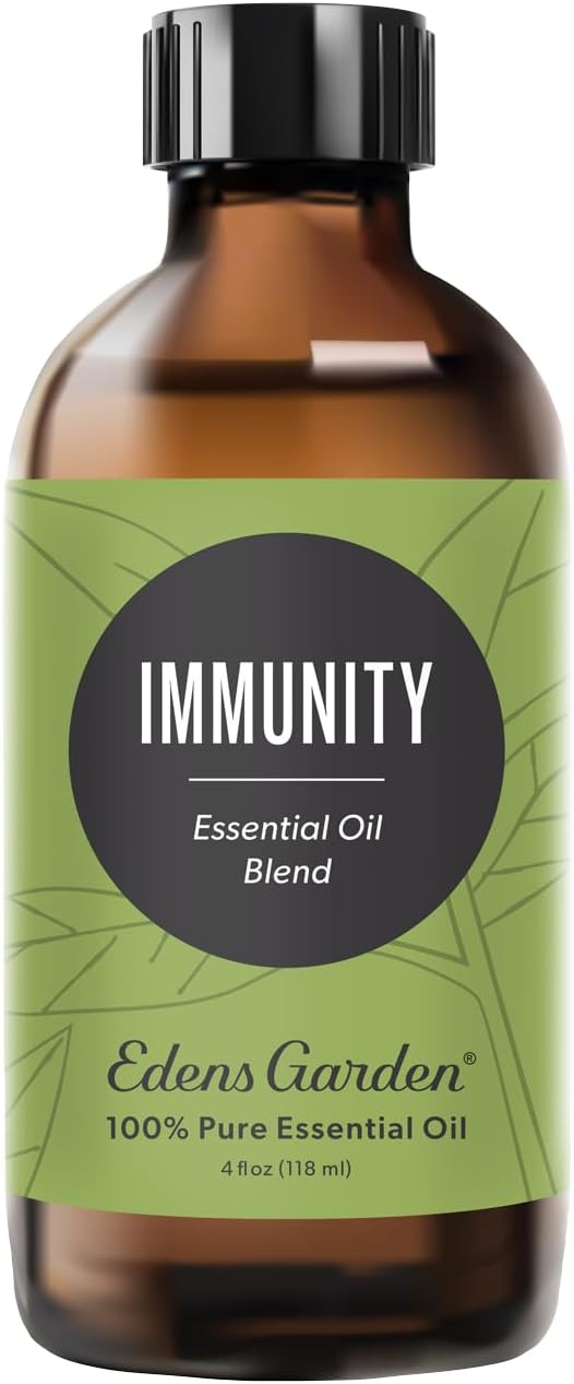 Edens Garden Immunity Essential Oil Blend 100% Pure & Natural Best Recipe Therapeutic Aromatherapy Essential Oil Blends 118 ml (4 oz)