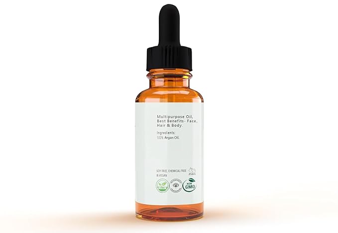 Organic Argan Oil for Face Hair Anti aging 4 FL OZ 118 mL