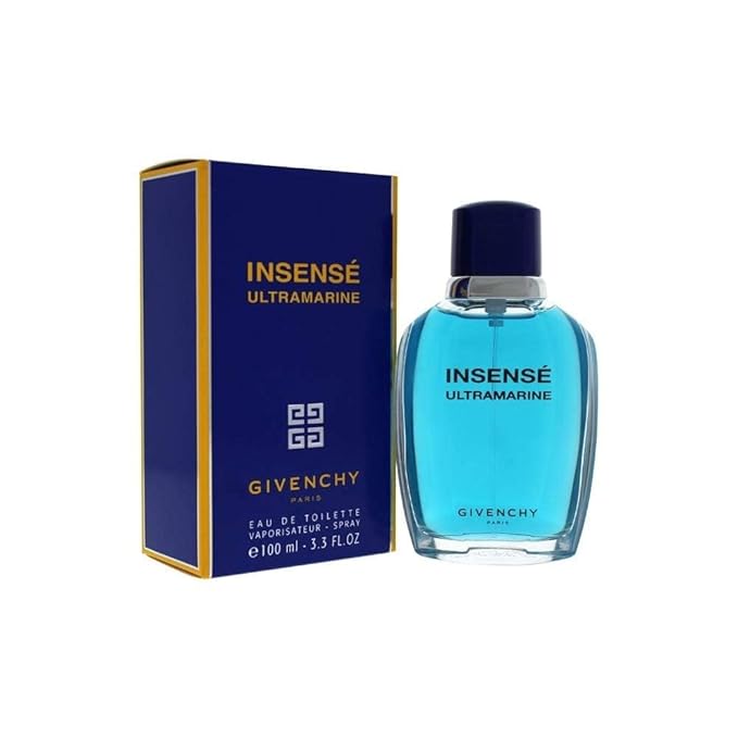 Givenchy Insense Ultramarine for Men, 3.3 Ounce EDT Spray (Pack of 2)