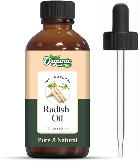 Radish (Cucurbita) Oil | Pure & Natural Essential Oil for Massage, Skincare & Haircare- 30ml/1.01fl oz