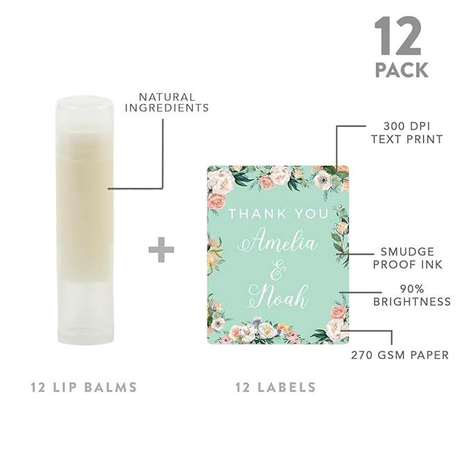 Andaz Press Personalized Wedding Party Lip Groom