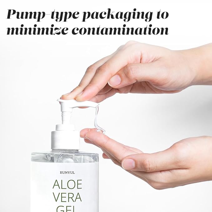 EUNYUL Aloe Vera Soothing Gel 95% 10. 14 fl. oz. / 300ml Korean Skincare, Body Care, After Sunburn