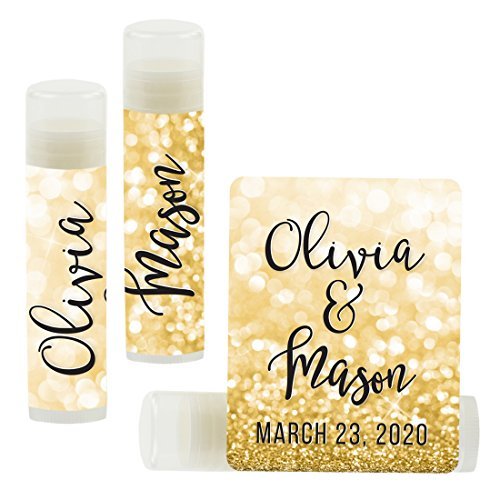 Andaz Press Personalized Bridal Shower Bachelorette Glitter