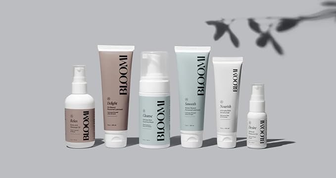 Bloomi Desire Body Oil for Date Night - Sensual Massage Oils Safe - Fragrance Free Relaxing Massage Therapy - Vegan Intimate Arousal Oil to Increase Pleasure - Natural Ingredients for Couples 0.9oz