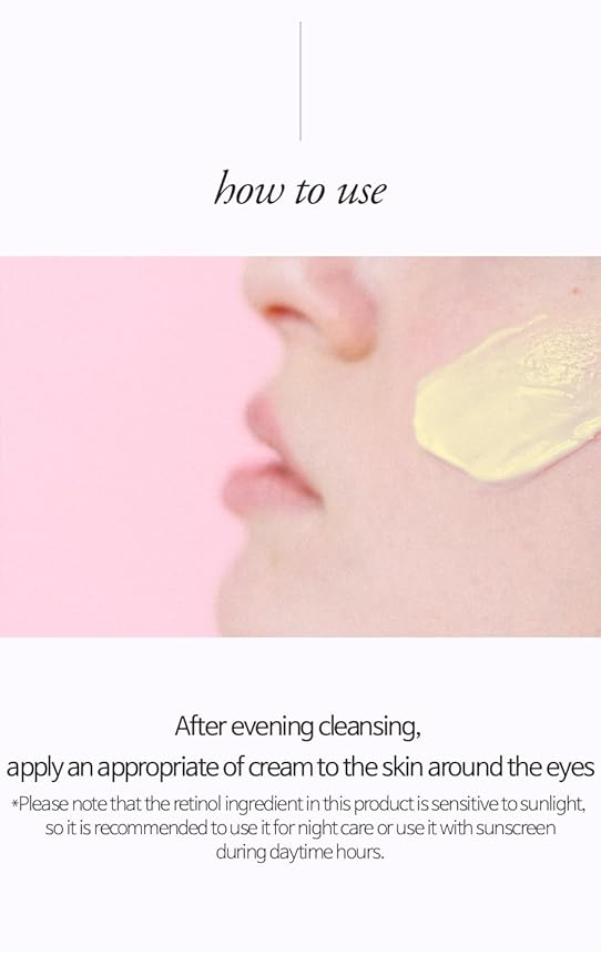 Bakuchiol Retinol Eye Cream 0.7 fl.oz (20g) | Eye Cream for Dark Circles, Puffiness & Wrinkles