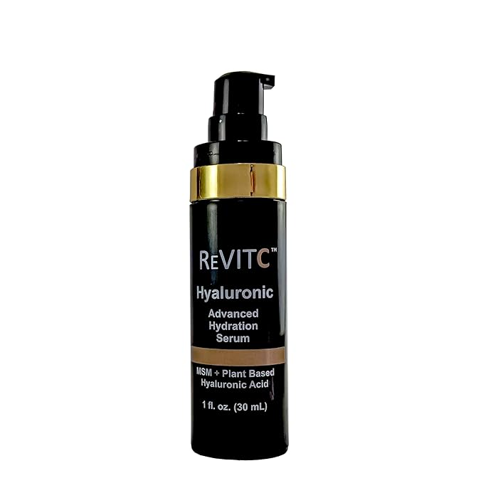ReVitC Hyaluronic Advanced Hydration Serum with MSM and Plant Based Hyaluronic Acid