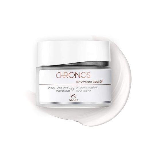 Linha Chronos (Noite) Natura - Gel Creme Antissinais 30+ Renovacao e Energia 40 Gr - (Natura Chronos (Night) Collection - Anti-signs Renewal & Energy 30+ Gel Cream Net 1.41 Oz)