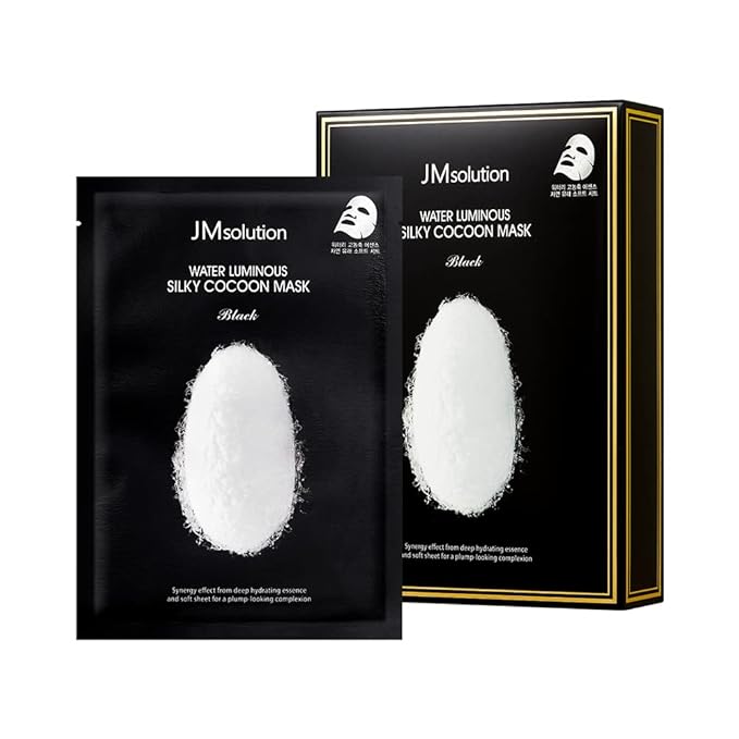 JMSolution Water Luminuous Silky Cocoon Black + Heart Leaf Cleansing Oil