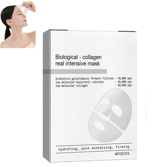 Bio-collagen mask, deep collagen mask, deep collagen overnight mask, Korean pure collagen mask, can improve skin moisturizing, elasticity and wrinkles