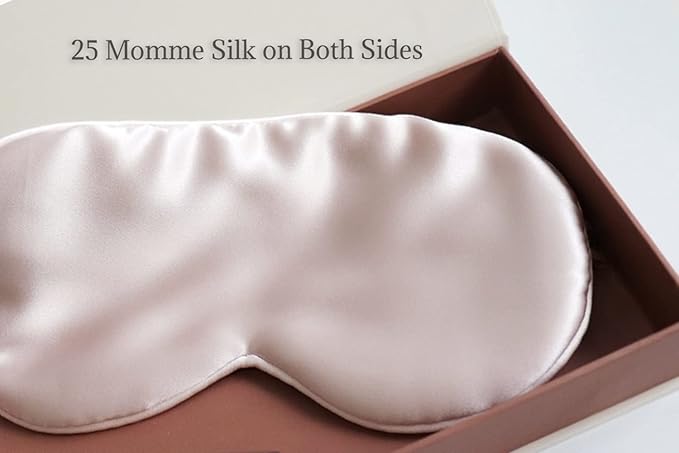Silk Eye Mask for Sleeping (Rose Water)