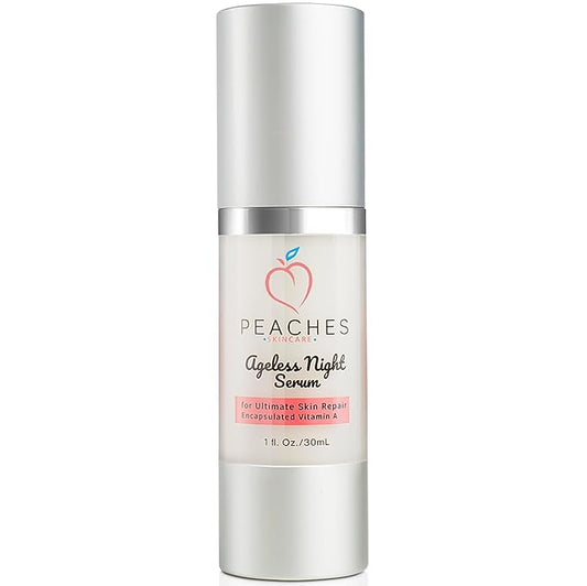 Retinol Serum for Face – Vitamin A Concentrate to Support Radiant, Even-Looking Skin – Plant-Based Facial Formula – Ageless Night Serum (1 oz)