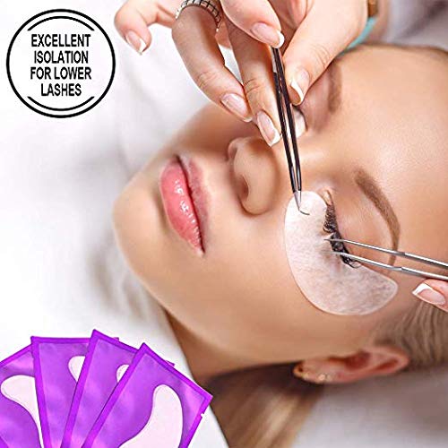 100 pairs eyelash extension gel