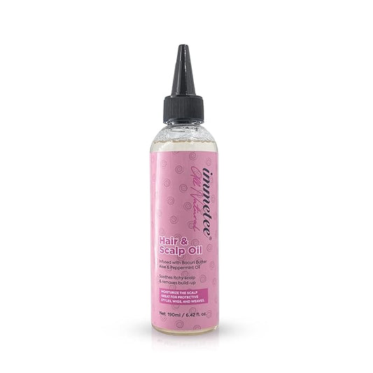 immetee Scalp hair oil, scalp treatment for dry itchy scalp, Scalp Care Anti-Itch for Natural and Curly Hair, 190Ml/6.42Fl Oz
