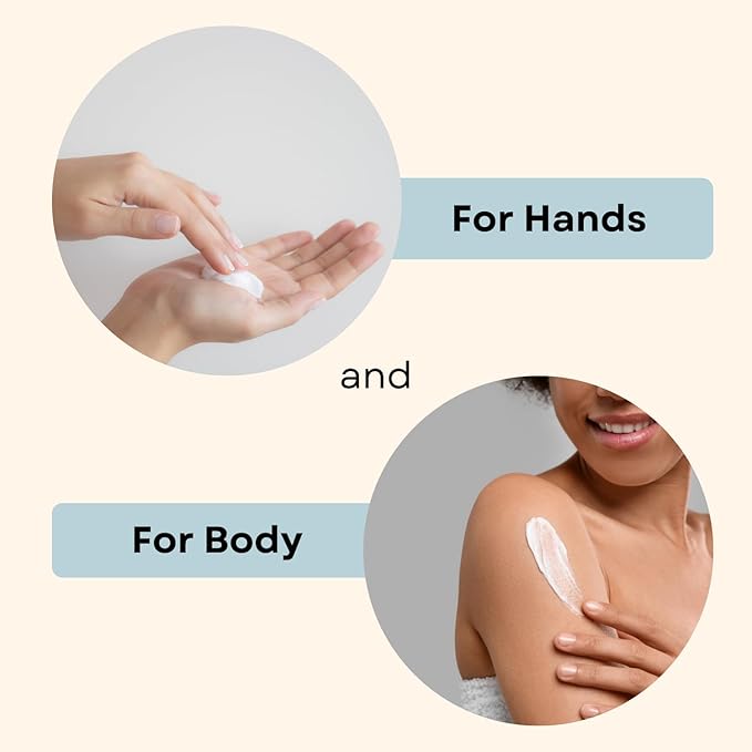 Goat Milk Lotion, Cherry Almond - Home & Away Set, Natural, Body/Hand - Goat Milk Hand Cream for Women and Men - Dry Skin Relief - Cherry Almond Lotion - 8oz & 2oz Travel Size Tube