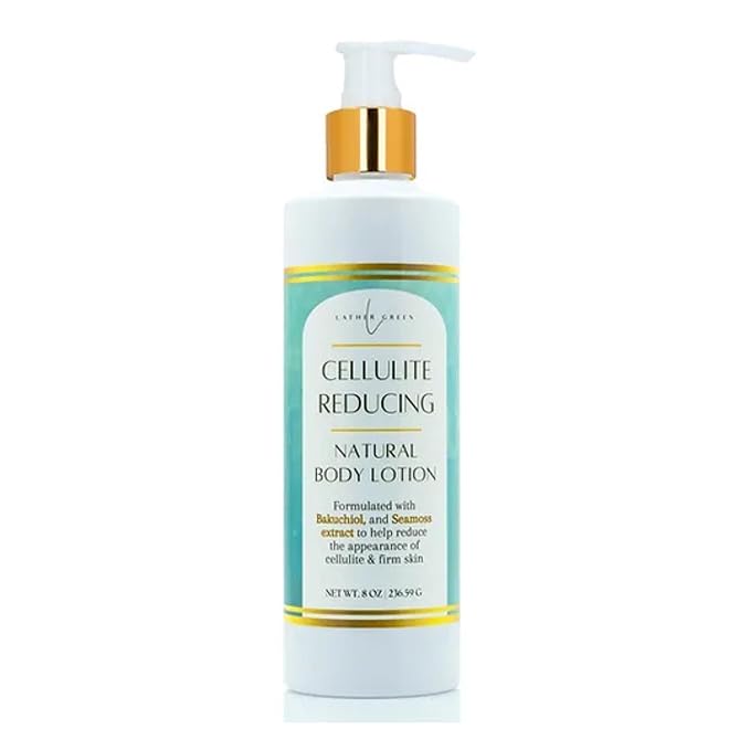 Cellulite Reducing Natural Body Lotion – Hydrating, Toning & Firming, 8 oz