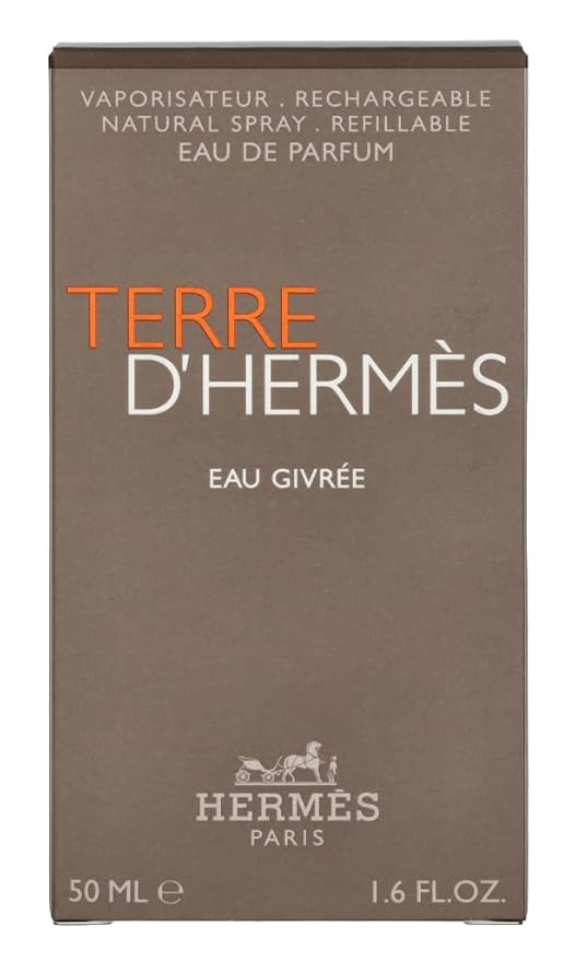 Hermes Terre DHermes Eau Givree for Men - 1.6 oz EDP Spray (Refillable)