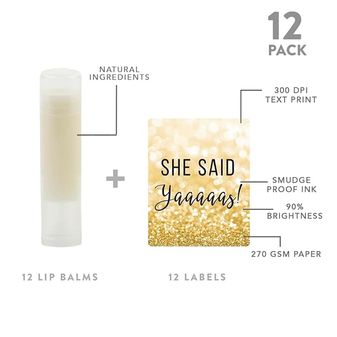 Andaz Press Bridal Shower Bachelorette Party Glitter