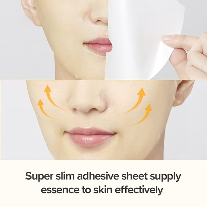 JMSolution Honey Royal Propolis Ampoule Korean Skincare Facial Mask -Rich Moisturizing boositng Nutrition -10sheets per box For All Skin Type (Honey Royal)