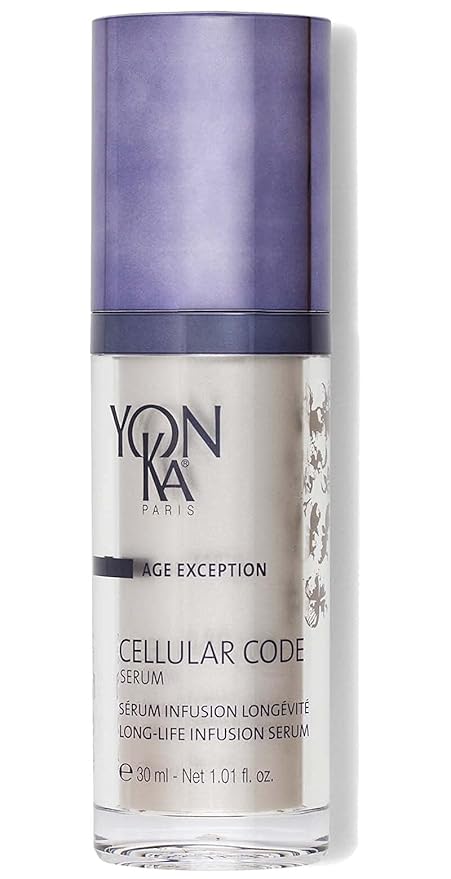 Yon-Ka Cellular Code Serum (30 ml) Anti-Aging Face Serum, Firm Skin and Soften Appearance of Wrinkles with Cell-Energy Natural Youth Complex, Paraben-Free