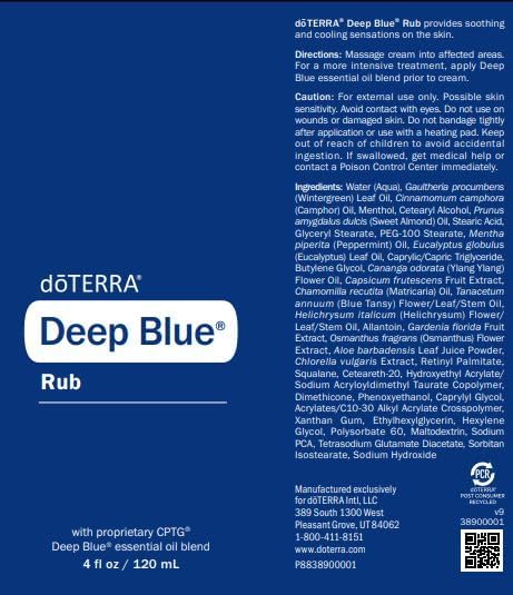 doTERRA Deep Blue Rub - 4 oz (2 Pack)