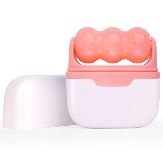 Ice Roller for Face,Eyes,Women Gifts Idea,Therapeutic Cooling to Tighten Brighten Complexion and Reduce Wrinkles,Massager Under Eye Puffiness,Migraine and Pain Relidf