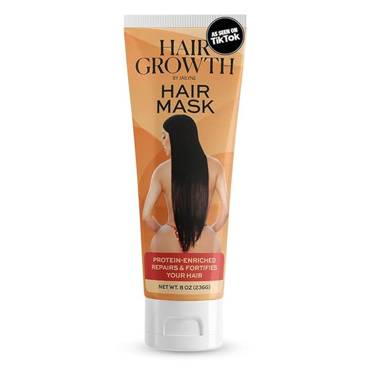 Hair Growth Repair Mask by Jailyne Ojeda – Protein-Enriched Deep Conditioning Treatment – Strengthens, Restores & Nourishes Damaged Hair – Sulfate-Free & Paraben-Free – Made in USA