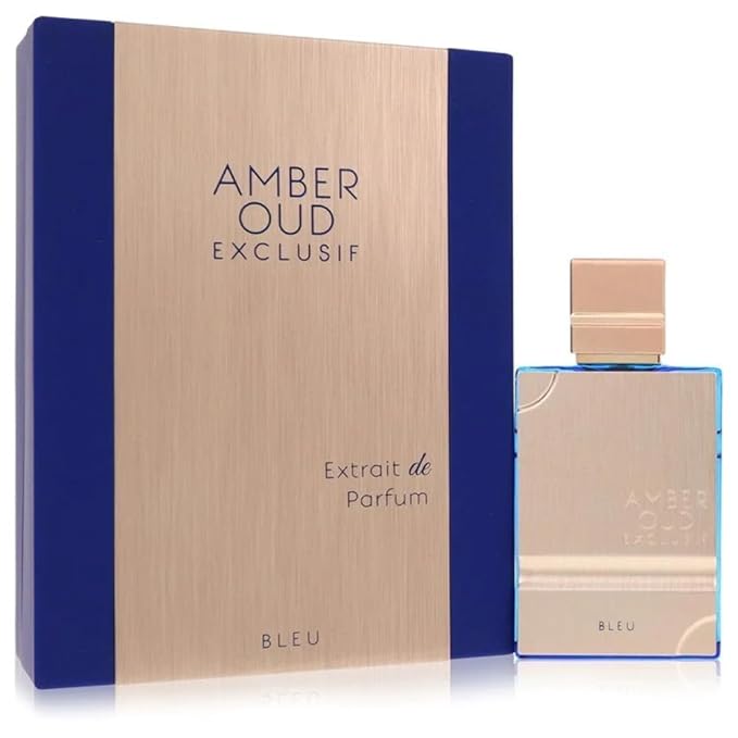 Al Haramain Orientica Amber Oud Execlusif Extrait De Parfum Bleu Eau De Parfum Spray for Men 2.0 Ounce