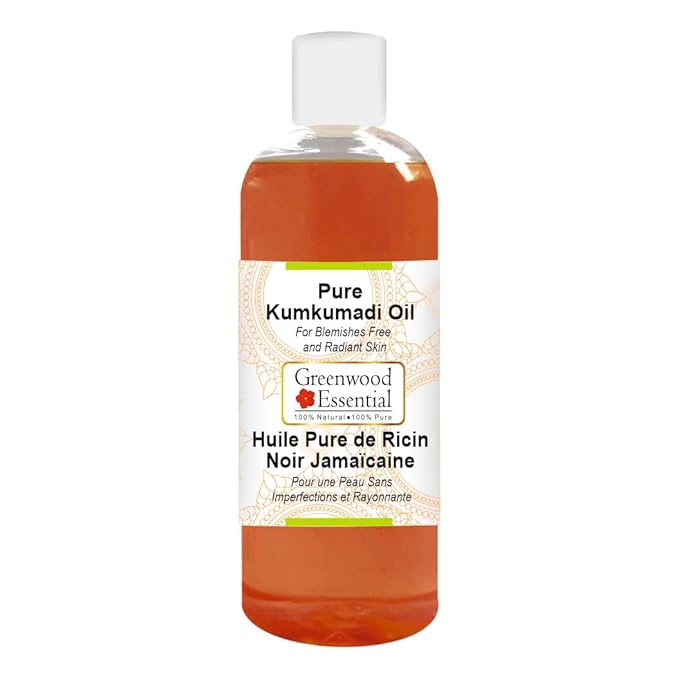 Pure Kumkumadi Oil Natural Therapeutic Grade 200ml (6.76 oz)