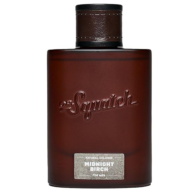 Dr. Squatch Natural Cologne for Men - Scent-Lock Technology and Sustainably-Sourced Ingredients - Midnight Birch Cologne (1.7 fl oz)