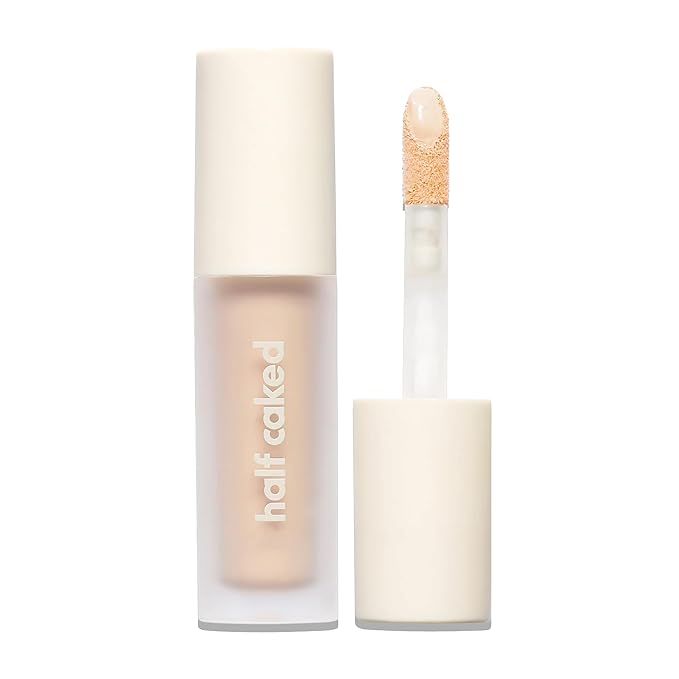 Half Caked Star Bright Liquid Under-Eye Brightener | creamy lightweight formula with light-medium coverage | 4.8ml / 0.16 fl oz (Ray of Light)