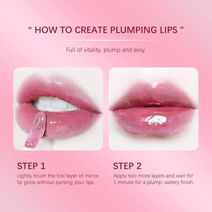 ibcccndc Lip Plumper gloss,Natural Lip Plumper,High Girls
