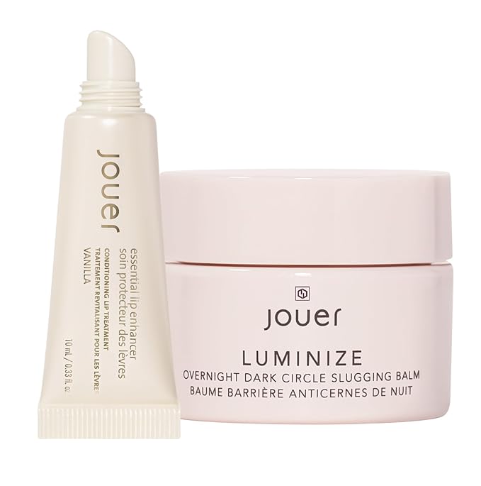 Jouer Slugging Under Eye Balm & Vanilla Lip Enhancer