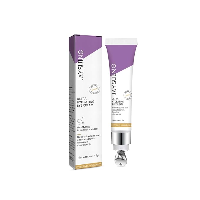 Eye Serum Under Eye Cream, Dark Circle and Puffiness Treatment - Hydrating Eye Cream for Wrinkles, Reduce Fine Lines, Bags Under Eyes