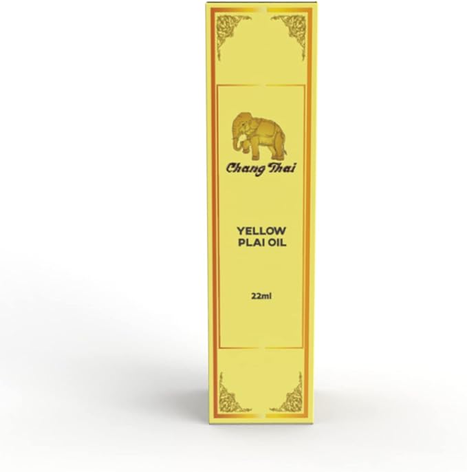 Chang Thai Herbal Yellow Plai Balm Massage Muscle Joint Oil 22ml