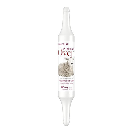 Placenta Oveja 1 Pack – 0.61 oz Each, Hair Repair Treatment with Sheep Placenta Extract for Strengthening & Revitalizing Damaged Hair