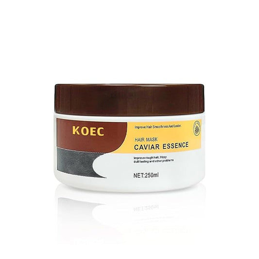 Collagen Hair Mask, Caviar Hair Treatment Mask For Damaged Hair Treatment Deep Repair Conditioning Collagen Hair Mask Essence for Dry Frizzy Hair All Hair Types