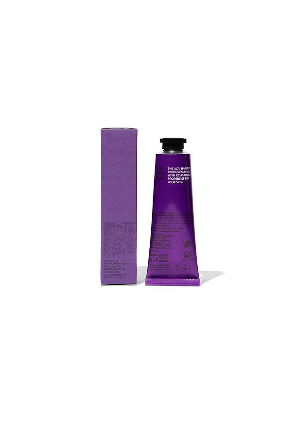 natura - Ekos Açaí Hand Cream - Anti-Dullness Hand Balm - Recharge the Skin - Fast Absorption - Skin Moisturizer - Vegan Skin Care - Brazilian Beauty Secrets - Self Care & Body Care - 1.41oz (40g)