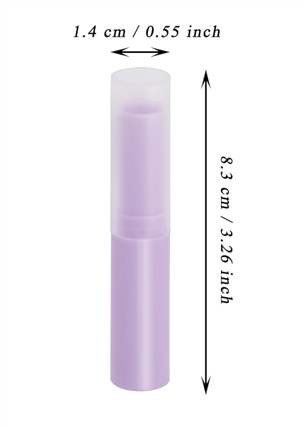 0.14oz Empty Flavored Lip Balm Container (Purple)