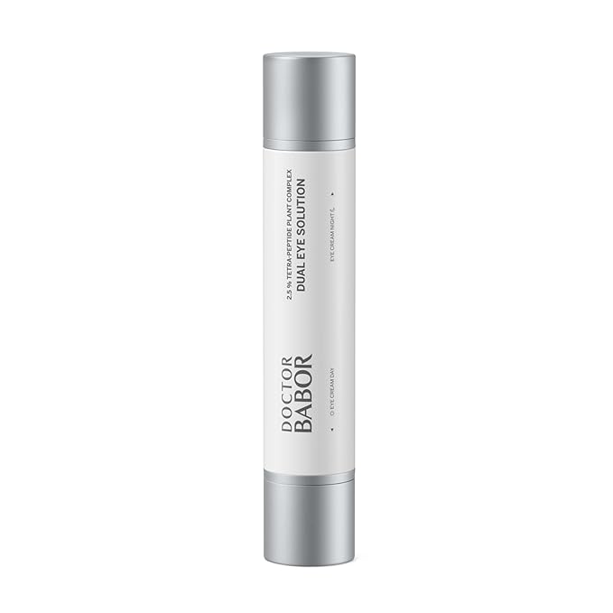 BABOR DOCTOR Lifting Rx Dual Eye Solution, Morning & Night Eye Cream, Day Boost Complex Smooths & Firms, Night Recharge Complex Reduces Dark Circles & Under-Eye Bags, Target Crow's Feet & Wrinkles