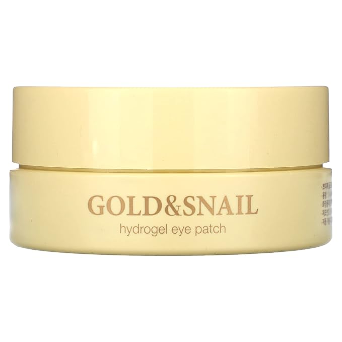 Gold & snail hydrogel eye