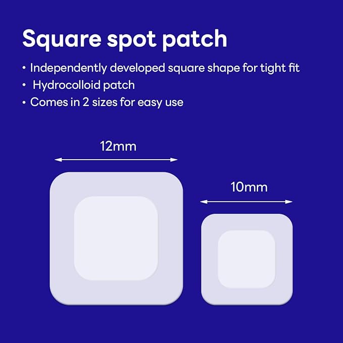 MEDIHEAL Derma Clear Madecassoside Blemish Patch (44 Counts) - Acne Spot Protection, Fast Healing with Madecassoside & Niacinamide